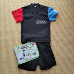 メガロス　ミライク　体操着110　ブックカバーのサムネイル
