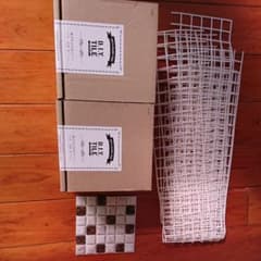 DIYタイルシール15㎝×15㎝ 37枚のサムネイル