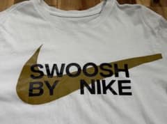 希少 Nike Swoosh by Nike TシャツXLサイズ ホワイト