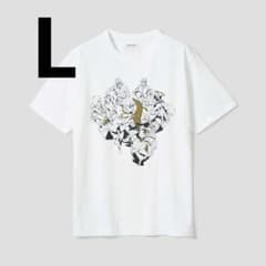 L사이즈 그라니후 조조의 기묘한 모험 부챠라티팀 T셔츠