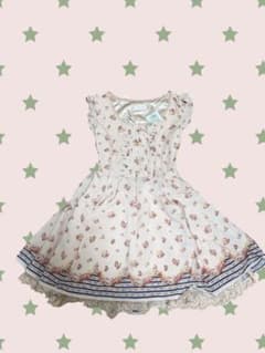 LIZ LISA 花柄ノースリーブレースアップミニワンピース新品タグ付き森