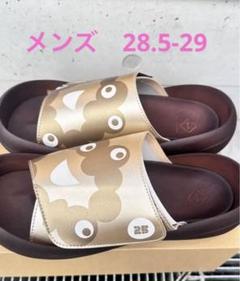 黄金に輝く ミャクミャク サンダル 28.5 黄金に輝く ミャクミャク サンダル 28.5 - メルカリ