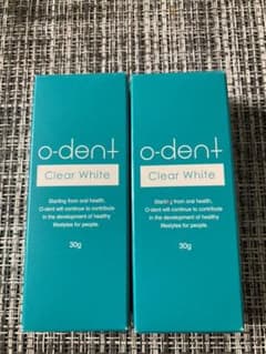 o-dent Clear Whiteオーデントクリア ホワイト　30g×2のサムネイル