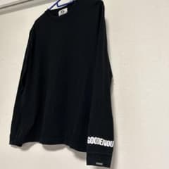 GOOD ENOUGH、グッドイナフ、長袖カットソー、両面プリント S GOOD ENOUGH グッドイナフ ブラックロンT 長袖 サイズS - メルカリ