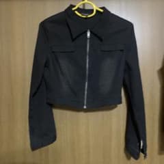 サーパス ピンナップガール黒いジッパー付きジャケットのサムネイル