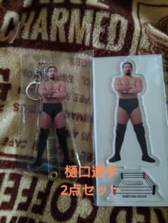 樋口和貞選手アクリルキーホルダー 2点セット　ハリマオのサムネイル