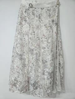 【美品】Apuweiser-riche ロングスカート 花柄のサムネイル