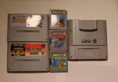 スーパーゲームボーイ＋6点　ゲームボーイソフト3本　スーパーファミコンソフト3本 スーパーゲームボーイ＋6点 ゲームボーイソフト3本 スーパーファミコン