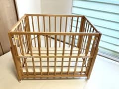 美品】大和屋yamatoya ミニベビーベッド kihonmini 6段調整可 - メルカリ