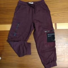 ZARA バーガンディ 長ズボン 8サイズのサムネイル