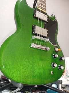 【希少・極美品】Epiphone SG 深緑木目 / Duncan SH-2×2 希少・極美品】Epiphone SG 深緑木目 / Duncan SH-2×2 - メルカリ