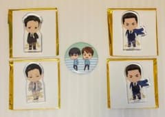 アニメ 風が強く吹いている BOX購入特典バッジ(清瀬灰二＋蔵原走) 他