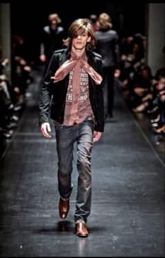 05AW dior homme 赤錆フレアデニム ディオールオム タグ有 グラム 