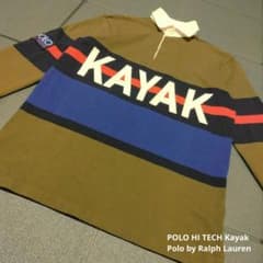 POLO HI TECH ラガーシャツ KAYAKロゴ POLO HI TECH ラガーシャツ KAYAKロゴ - メルカリ