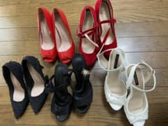 ヒールまとめ売り　5足セット　キャバヒールのサムネイル