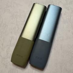 ☆動作確認済☆ iqosイルマワン本体のみアズールブルー青色水色モスグリーン緑色のサムネイル