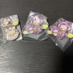 おジャ魔女どれみ×サンリオキャラクターストラップ 3個セットのサムネイル