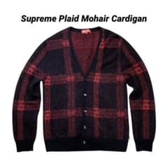 Supreme Plaid Mohair Cardigan ショーンパブロ着用S Supreme Plaid Mohair Cardigan ショーンパブロ着用S - メルカリ