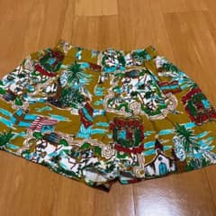 花柄 ショートパンツ キュロットのサムネイル