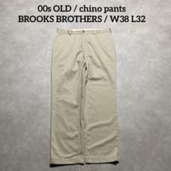 00s BROOKS BROTHERS チノパン CLARK W38 ベージュ - メルカリ