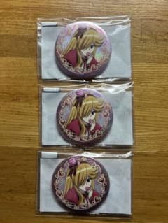 보석 애완 동물 C-6 캔 배지 아키코 3 개 세트