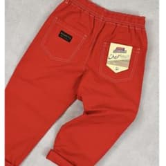 MARK'S シェフパンツ 120サイズ レッド　カラフルコーデのサムネイル