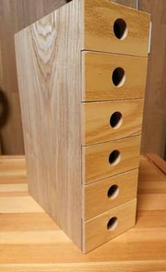 無印良品   木製小物収納６段のサムネイル