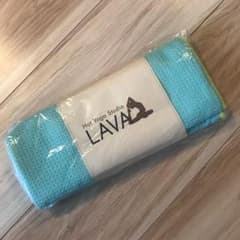 Lエルラン様専用 LAVAヨガラグ ミントグリーン 新品未使用 ロゴ入りのサムネイル