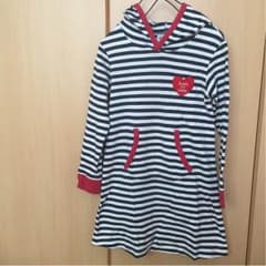 *nao様専用*ダディ♥︎ボーダーワンピース120のサムネイル