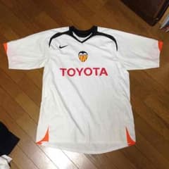 サッカー ユニフォーム バレンシア ナイキ 練習着 プラクティスシャツのサムネイル