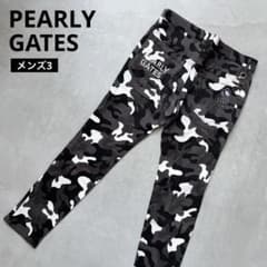 【未使用】PEARLY GATES ハーフパンツ 30周年記念モデル カモフラ パーリーゲイツ 30周年 モデル カモフラハーフパンツ