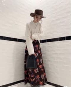 JEANASIS 花柄スカートのサムネイル