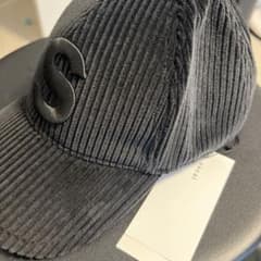 sacai 24-0840S コーデュロイ キャップ ブラックのサムネイル