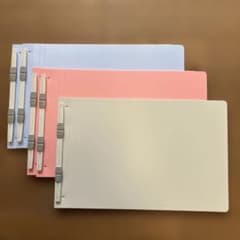 コクヨ フラットファイル PP A4サイズ　横型　3色セット（5枚組）のサムネイル