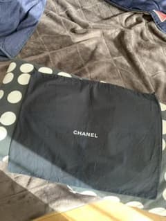 ミミ様専用シャネルCHANELバッグ用保存袋ほぼ未使用品黒のサムネイル