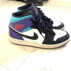 NIKE AIR Jordan1 bright Concorde 27.5cmのサムネイル