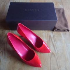 美品】GUCCI グッチ パンプス 234806 エナメル 35 1/2正規品 - メルカリ