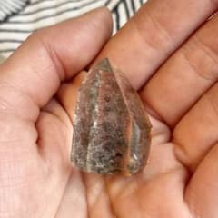 ガーデンクォーツ 庭園水晶 3cm 天然石 透明 クォーツ 六角柱 原石 Eのサムネイル
