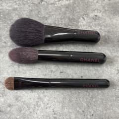 CHANEL メイクブラシ 3本セット - メルカリ