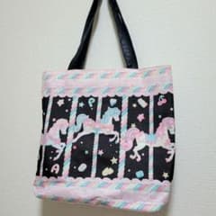 Angelic Pretty】ユニコーン柄トートバッグ - メルカリ