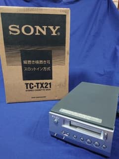 SONY ステレオカセットデッキ TC-TX21のサムネイル