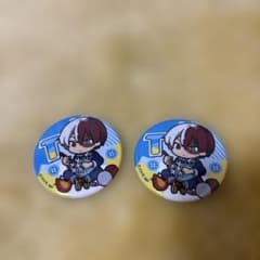 僕のヒーローアカデミア 缶バッジ 轟焦凍 2個セットのサムネイル