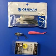 コアマン VJ-16 アルカリ シャッド ガマガツ トレブルフックのサムネイル