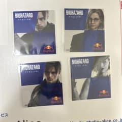 BIOHAZARD requiem RedBullキャラクターシール 4枚のサムネイル
