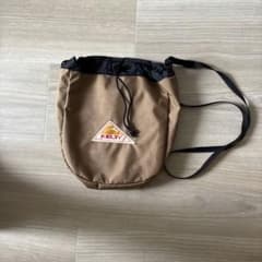 KELTY 巾着型 ショルダーバッグ ブラウンのサムネイル
