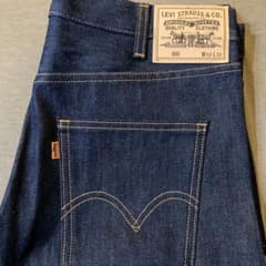リーバイスヴィンテージクロージング606 W33 L32 リジッド米国製