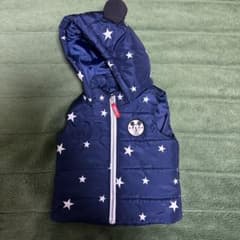 ミッキーマウス 星柄 ダウンベスト 100cmのサムネイル