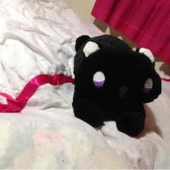 黒猫抱き枕❤︎のサムネイル