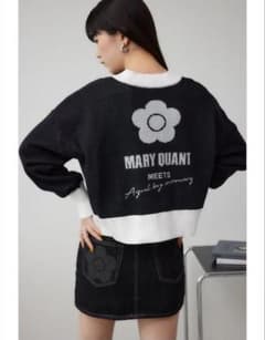 MARY QUANT×AZUL ロゴカーディガンのサムネイル