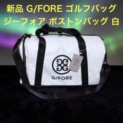 新品 G/FORE ジーフォア ゴルフバッグ ボストンバッグ ホワイト - メルカリ